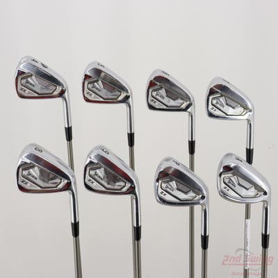 Srixon ZX5 Iron Set 4-PW AW Aerotech SteelFiber fc70 Graphite Regular Right Handed +1/2"