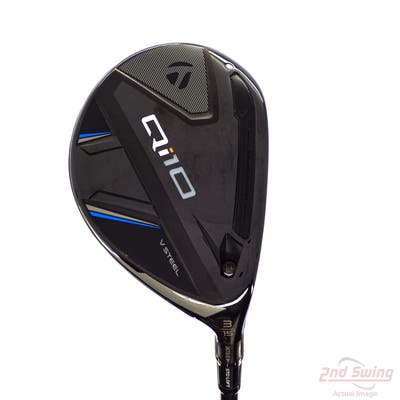 Mint TaylorMade Qi10 Fairway Wood 3 Wood 3W 15° Fujikura Ventus Blue TR 6 Graphite Stiff Right Handed 43.5in