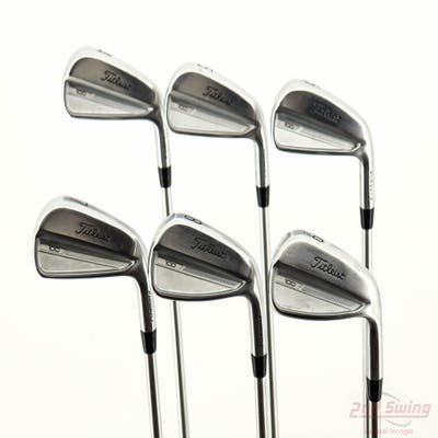 Titleist 2023 T100 Iron Set 4-9 Iron FST KBS Tour C-Taper Lite 110 Steel X-Stiff Right Handed +2"