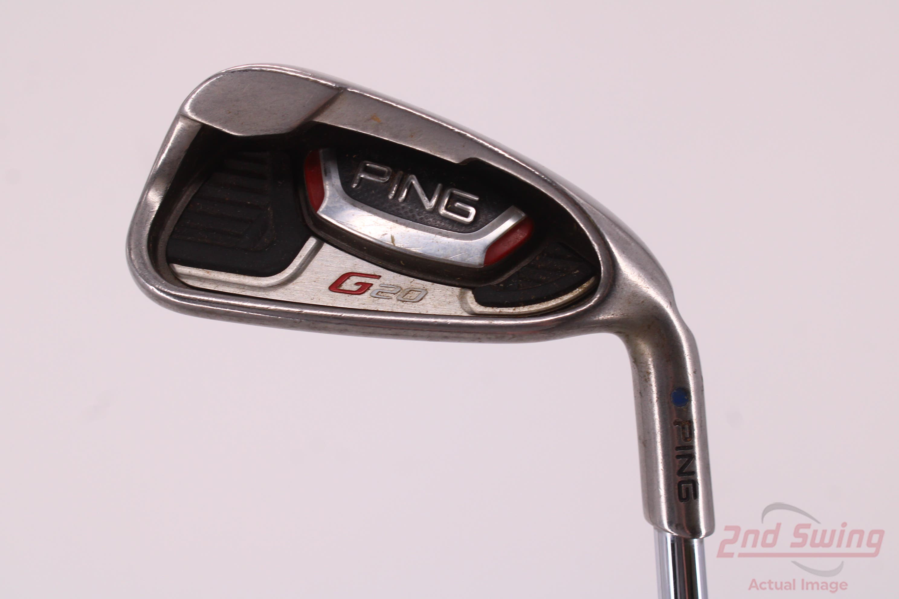 Ping G20 Single Iron 6 Iron Awt 20 Steel Stiff Right Handed Blue Dot 3725in 2nd Swing Golf 2374