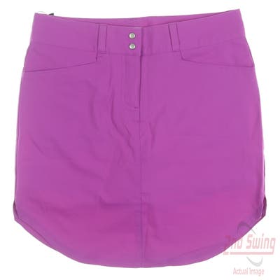 New Womens Adidas Golf Skort 2 Purple MSRP $70 B82621