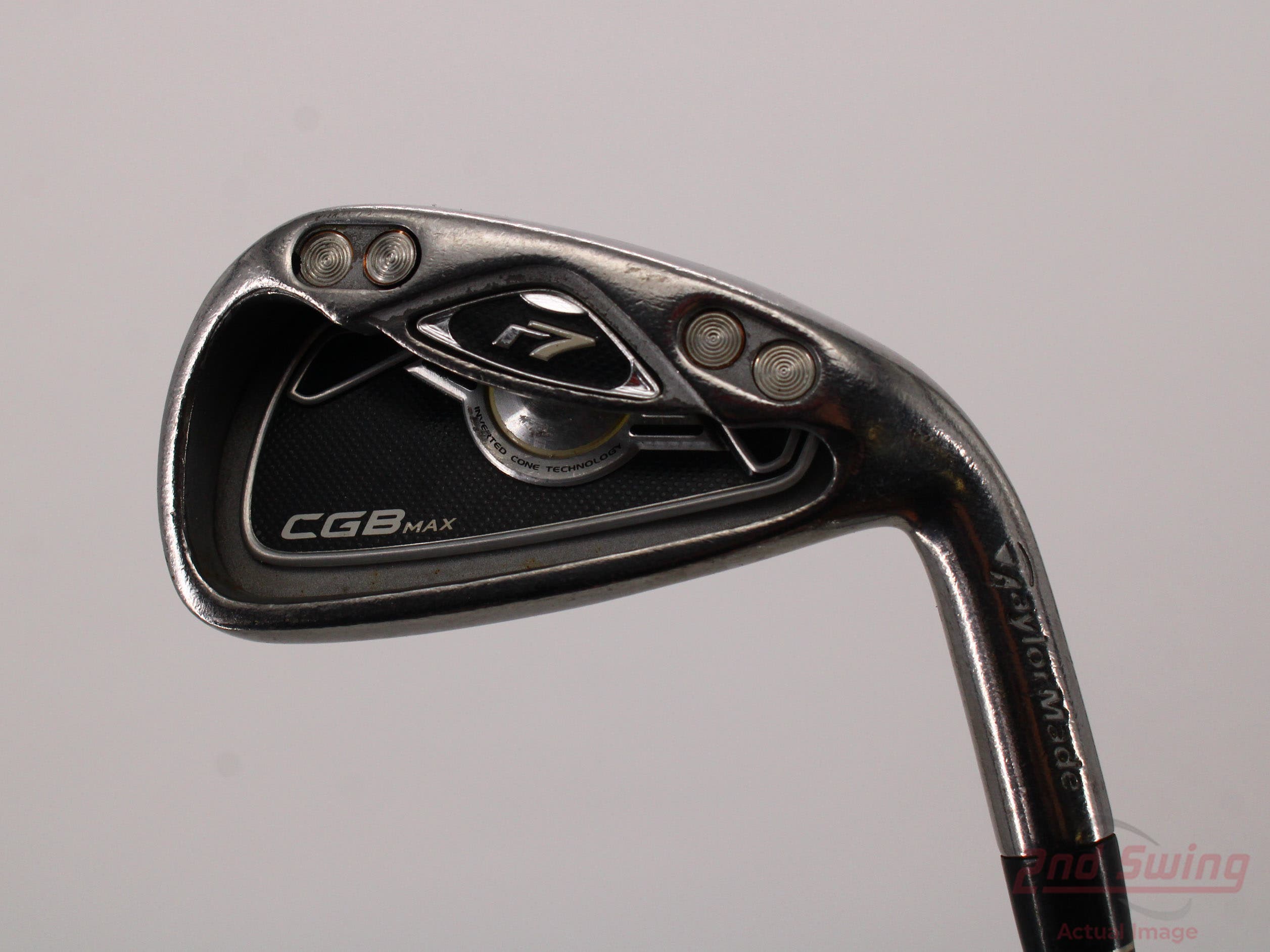 TAYLORMADE r7 Max cgb outlets Single 8-Iron Steel Shaft R-Flex Right Handed 36.5