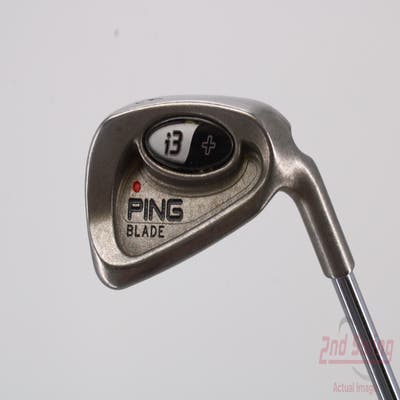 Ping i3 + Blade Single Iron 6 Iron Stock Steel Shaft Steel Stiff Right Handed Red dot 37.5in