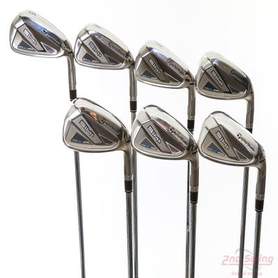 Mint TaylorMade SIM2 MAX Iron Set 5-PW GW FST KBS MAX 85 MT Steel Stiff Right Handed 38.5in