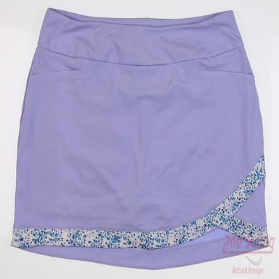 New Womens Adidas Golf Skort Large L Violet Tone MSRP $80 GR3592