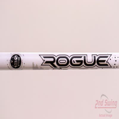 Used W/ Ping RH Adapter Aldila Rogue White 130 MSI 70g Driver Shaft Regular 44.25in