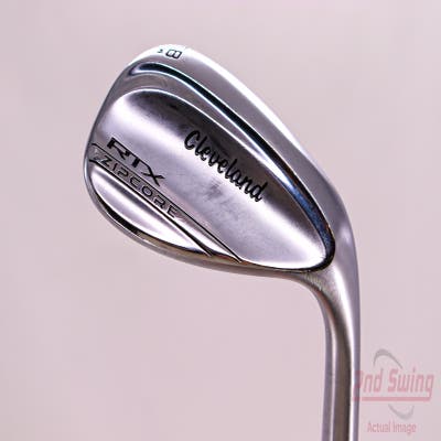 Cleveland RTX ZipCore Tour Satin Wedge Lob LW 58° 6 Deg Bounce Dynamic Gold Spinner TI Steel Wedge Flex Right Handed 35.0in