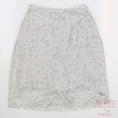 New Womens Foray Golf Golf Skort X-Small XS Multi Blue White Lace MSRP $160