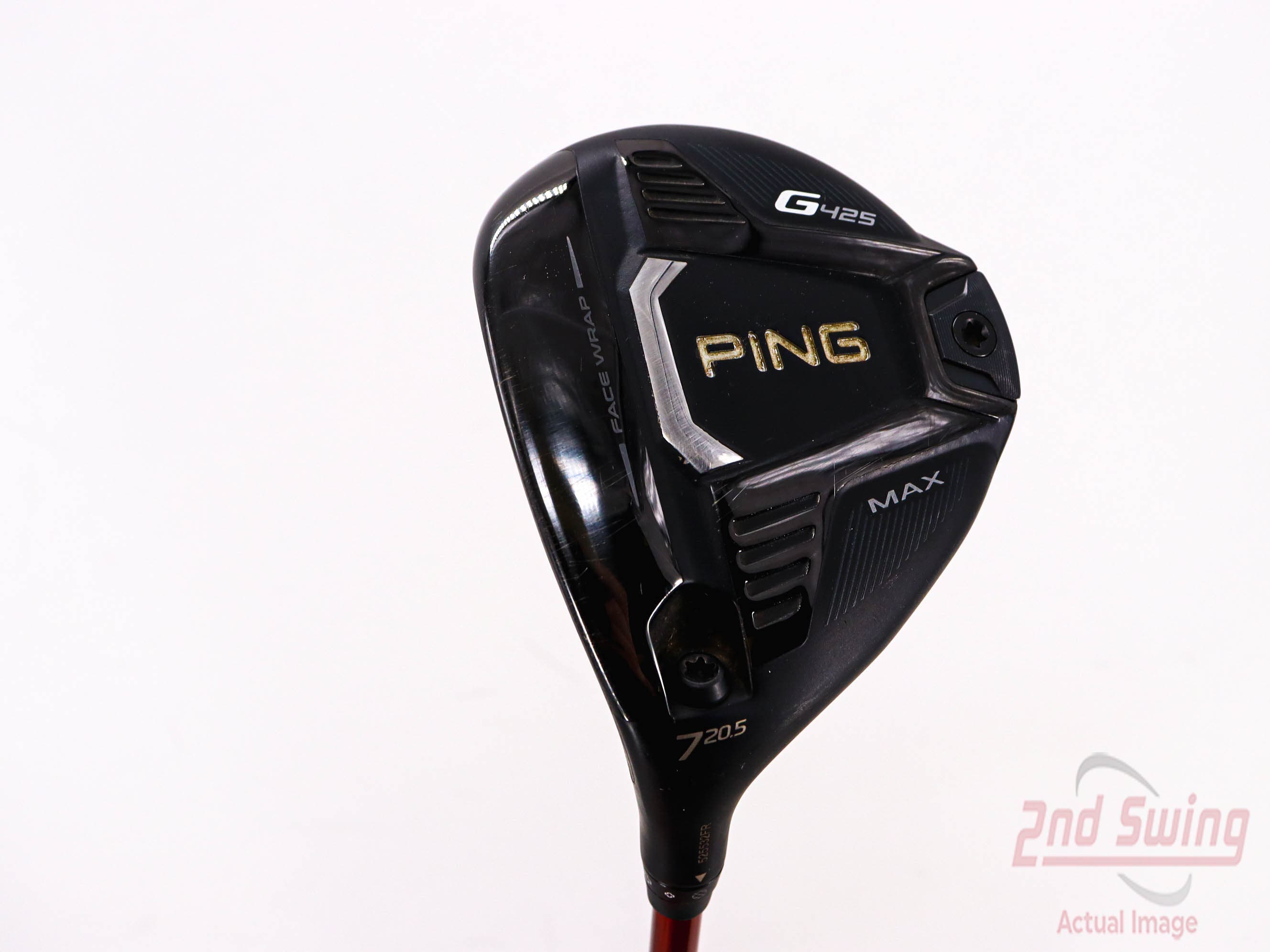 Ping G425 Max Fairway Wood 7 Wood 7W 20.5° Oban Isawa Red 75 Graphite Stiff  Left Handed 42.0in