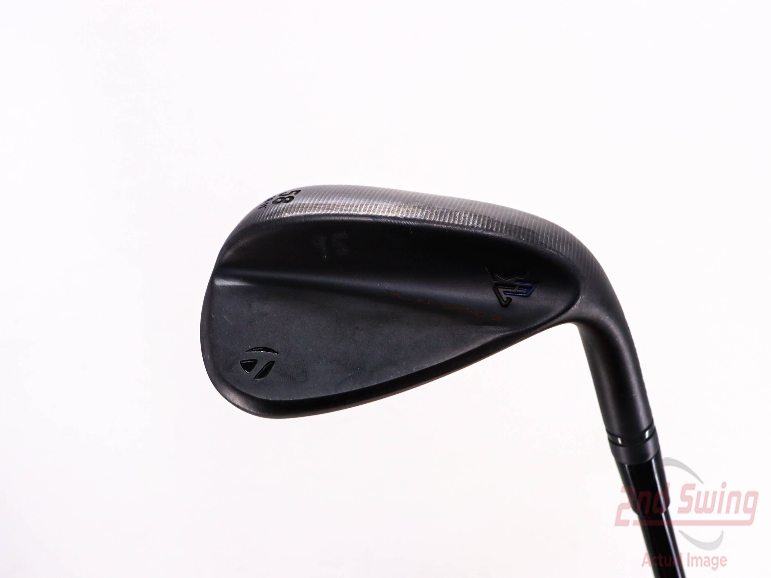 TaylorMade Milled Grind 3 Raw Black Wedge (D-32329938616) | 2nd