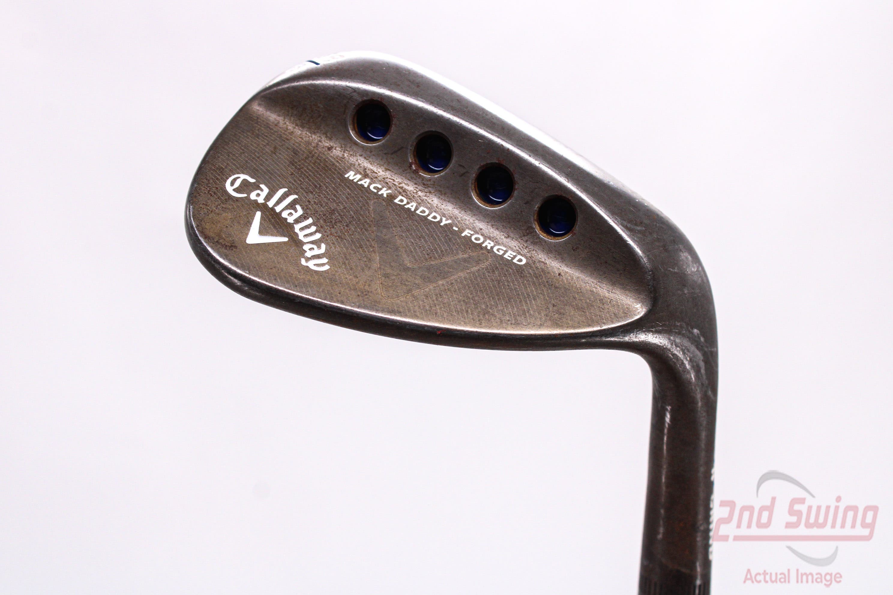 Callaway Mack Daddy Forged Slate Wedge Lob LW 58° 8 Deg Bounce FST KBS Tour  Steel X-Stiff Right Handed 34.5in