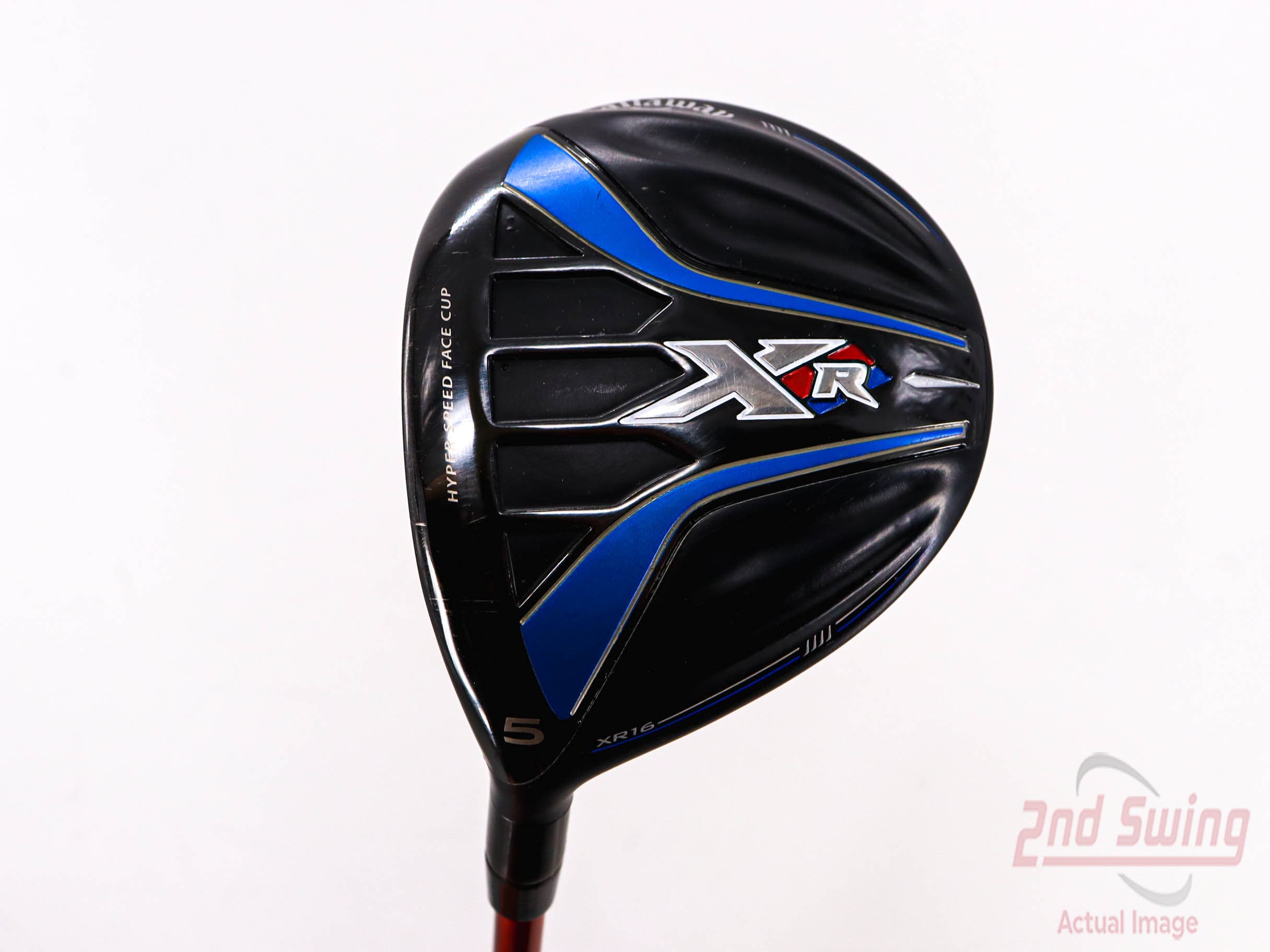 Callaway XR 16 Fairway Wood 5 Wood 5W 18° Fujikura Speeder Evolution 565  Graphite Regular Left Handed 41.25in