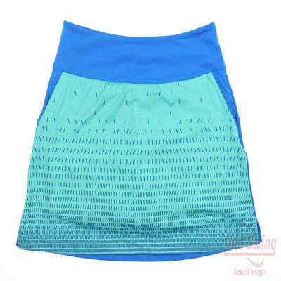 New Womens Adidas Gradient Skort Small S Blue Rush MSRP $75