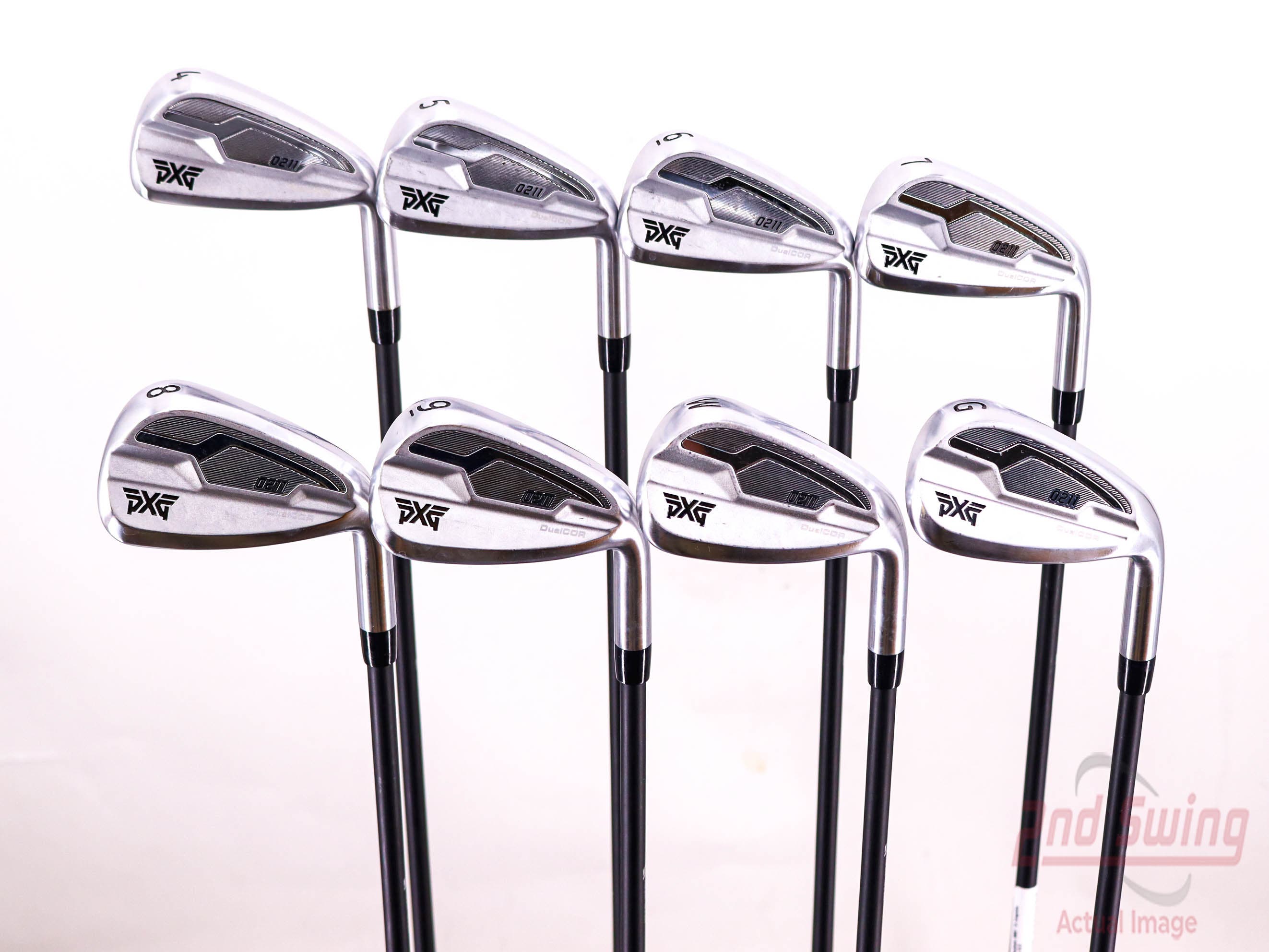 PXG 0211 DC Iron Set 4-PW GW Mitsubishi MMT 70 Graphite Regular Right  Handed 39.0in