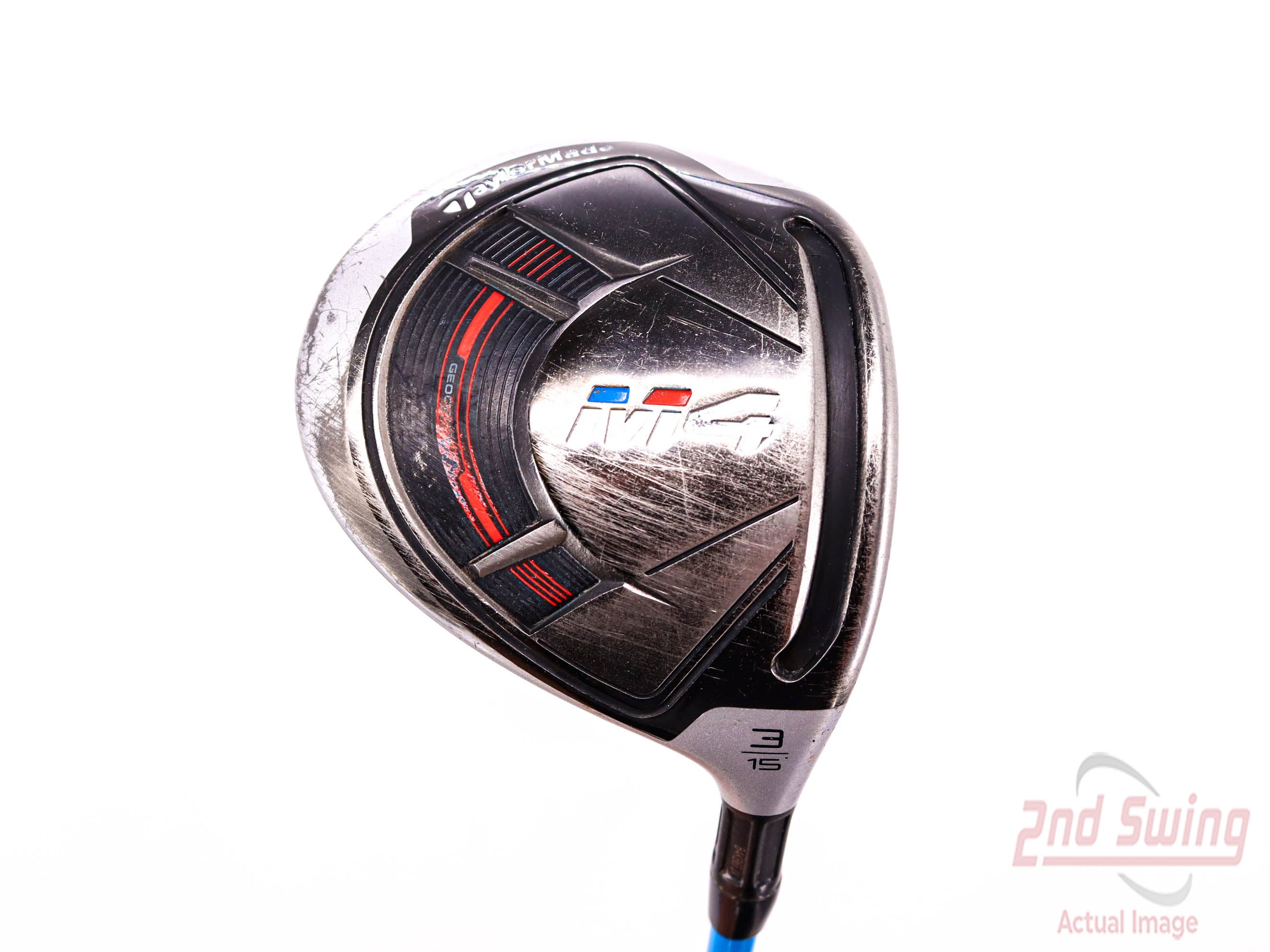 TaylorMade M4 Fairway Wood 3 Wood 3W 15° VA Composites Slay 75 Graphite  Stiff Right Handed 43.25in