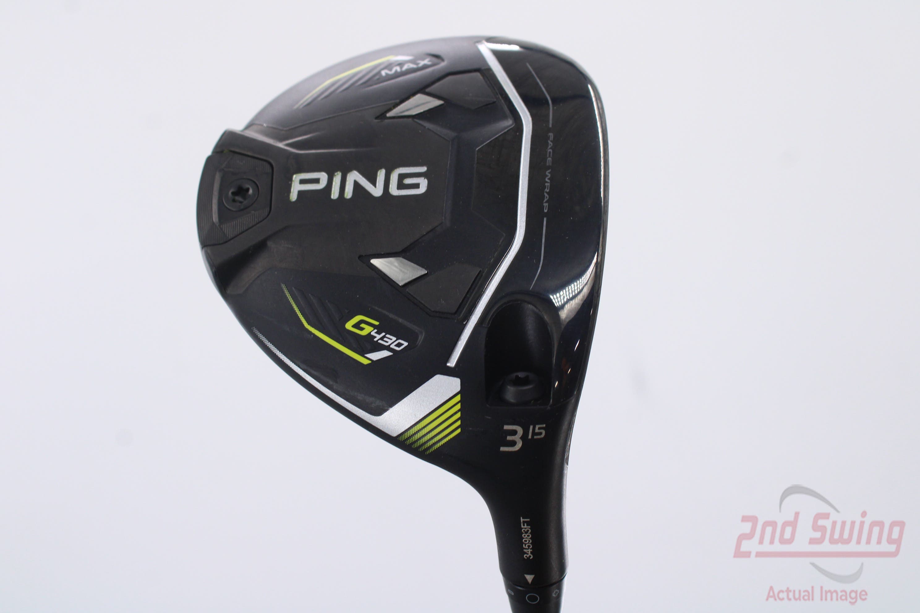 Ping G430 MAX Fairway Wood 3 Wood 3W 15° PX HZRDUS Smoke Red RDX 60  Graphite Regular Right Handed 43.0in