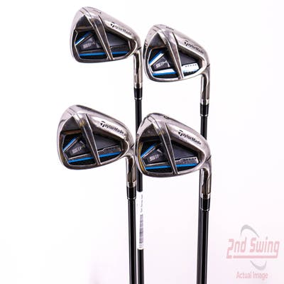 TaylorMade SIM MAX OS Iron Set 7-PW FST KBS MAX Graphite 45 Graphite Senior Right Handed 36.5in