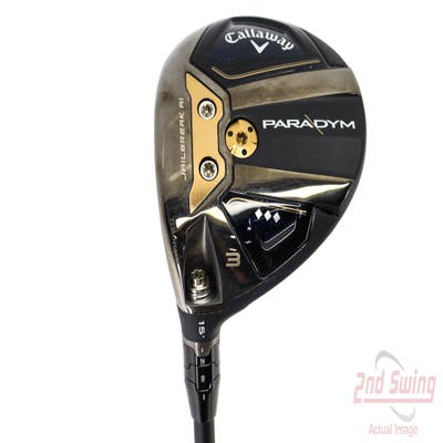 Callaway Paradym Triple Diamond Fairway Wood 3 Wood 3W 15° Mitsubishi Tensei AV Blue 65 Graphite Regular Left Handed 43.0in