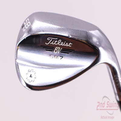 Titleist Vokey SM7 Tour Chrome Wedge Lob LW 58° 8 Deg Bounce M Grind SM7 BV Steel Wedge Flex Right Handed 35.0in