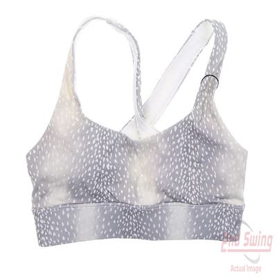 New Womens Greyson Sports Bra X-Small XS Gray MSRP $68