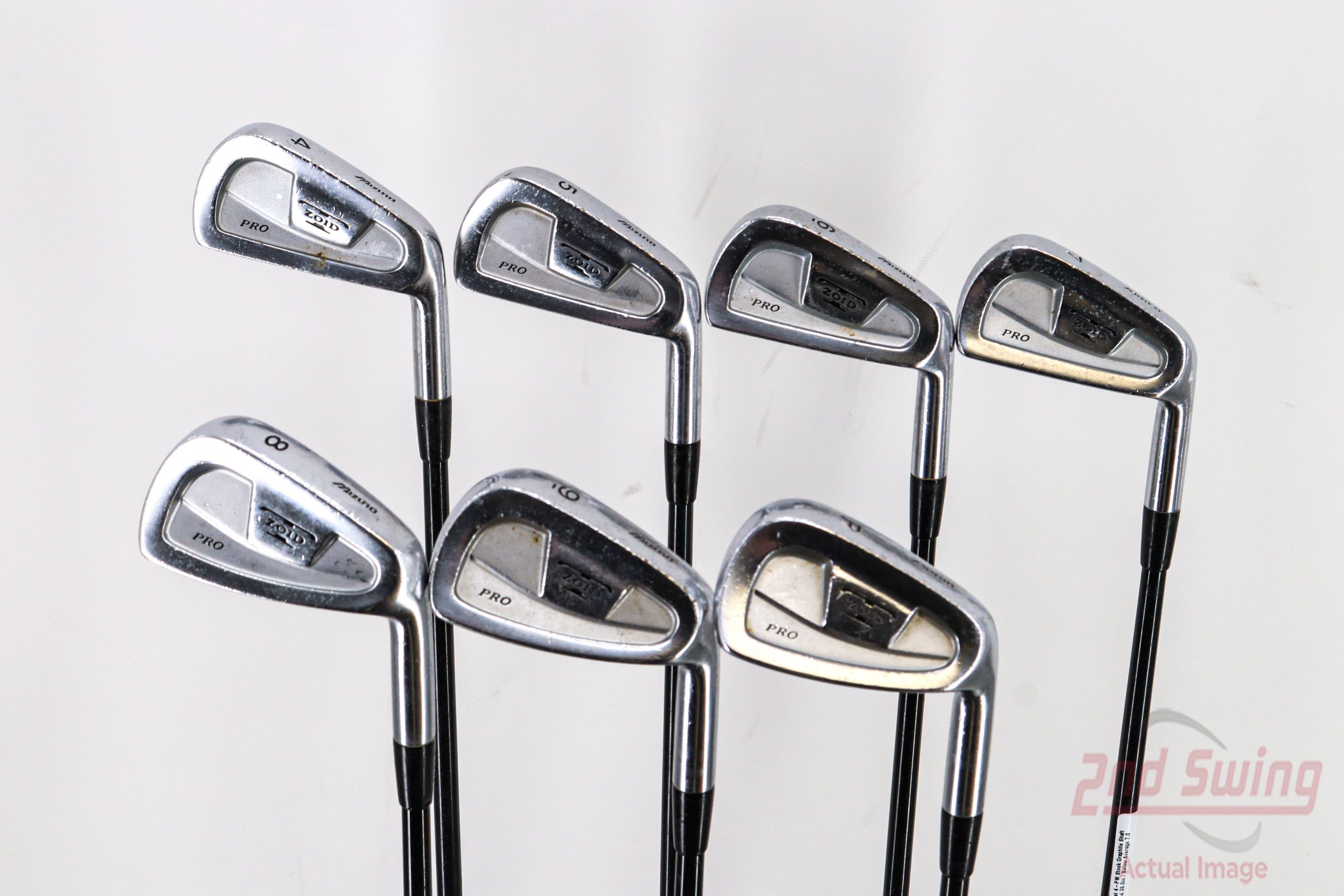 Mizuno T-Zoid Pro Forged Iron Set | 2nd Swing Golf