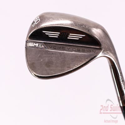 Titleist Vokey SM8 Brushed Steel Wedge Lob LW 60° 12 Deg Bounce D Grind Titleist Vokey BV Steel Wedge Flex Right Handed 35.0in