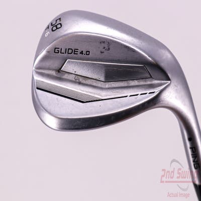 Ping Glide 4.0 Wedge Lob LW 58° 6 Deg Bounce T Grind Nippon NS Pro Modus 3 Tour 105 Steel Stiff Right Handed Black Dot 35.25in