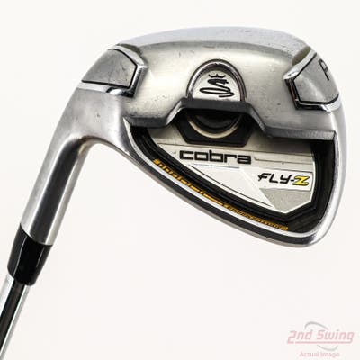 Cobra Fly-Z Single Iron Pitching Wedge PW Stock Steel Shaft Steel Stiff Left Handed 36.5in