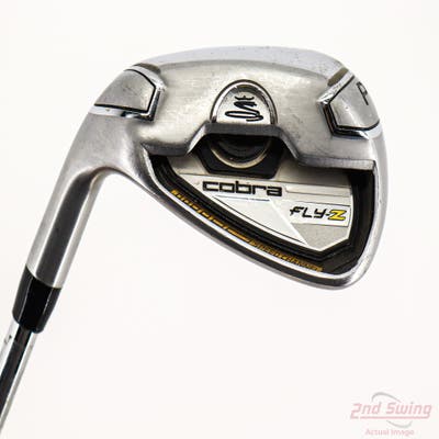 Cobra Fly-Z Single Iron Pitching Wedge PW Stock Steel Shaft Steel Stiff Left Handed 36.25in