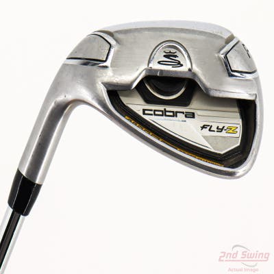 Cobra Fly-Z Single Iron Pitching Wedge PW Stock Steel Shaft Steel Regular Left Handed 36.5in