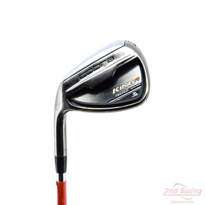 Cobra King F6 Single Iron 9 Iron Stock Steel Shaft Steel Stiff Left Handed 36.5in