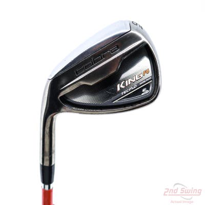 Cobra King F6 Single Iron 9 Iron Stock Steel Shaft Steel Stiff Left Handed 36.5in