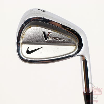 Nike Victory Red Pro Combo Single Iron Pitching Wedge PW Stock Steel Shaft Steel Stiff Right Handed 36.25in