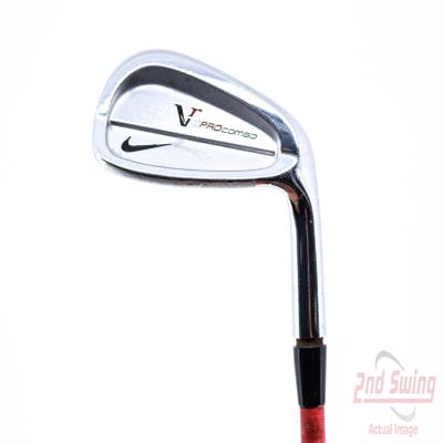 Nike Victory Red Pro Combo Single Iron Pitching Wedge PW Stock Steel Shaft Steel Stiff Right Handed 36.0in