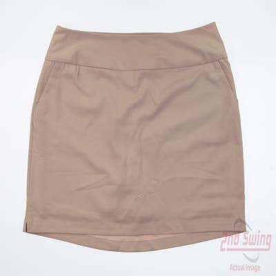 New W/ Logo Womens Adidas Skort XX-Large XXL Tan MSRP $70