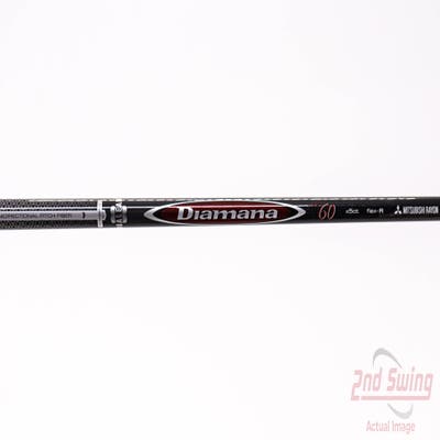 Used W/ Titleist Adapter Mitsubishi Rayon Diamana M+ 60 60g Fairway Shaft Regular 42.25in