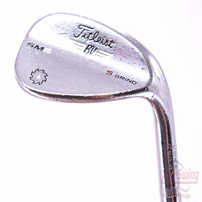 Titleist Vokey SM6 Tour Chrome Wedge Sand SW 54° 10 Deg Bounce S Grind FST KBS Tour 90 Steel Regular Right Handed 36.5in