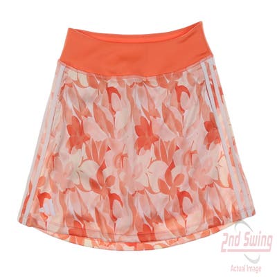 New Womens Adidas Skort Small S Coral MSRP $80