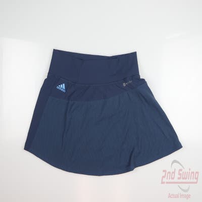 New Womens Adidas Skort Medium M Navy Blue MSRP $82