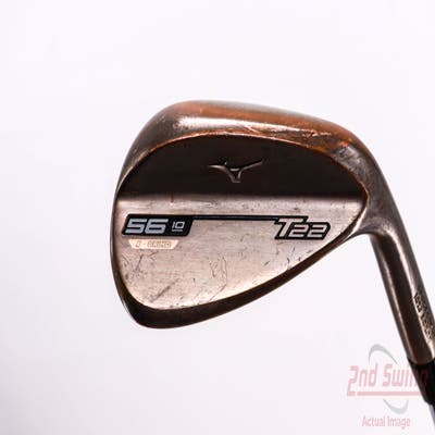 Mizuno T22 Denim Copper Wedge Sand SW 56° 10 Deg Bounce D Grind Dynamic Gold Tour Issue S400 Steel Stiff Right Handed 35.5in