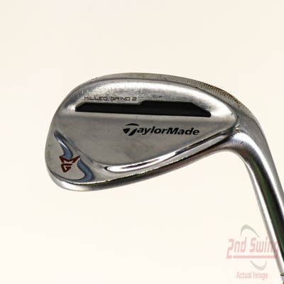 TaylorMade Milled Grind 2 Chrome Wedge Lob LW 60° 8 Deg Bounce FST KBS Tour $-Taper Steel Stiff Right Handed 35.0in