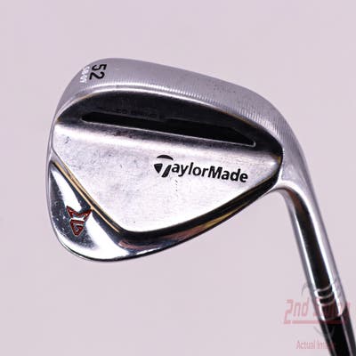 TaylorMade Milled Grind 2 Chrome Wedge Gap GW 52° 9 Deg Bounce Nippon NS Pro Modus 3 Tour 105 Steel Stiff Right Handed 35.0in