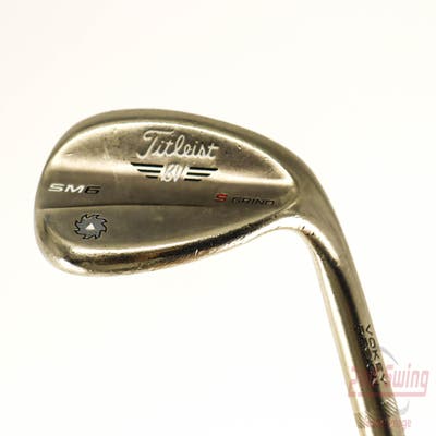 Titleist Vokey SM6 Steel Grey Wedge Lob LW 60° 10 Deg Bounce S Grind SM6 BV Steel Wedge Flex Right Handed 35.25in