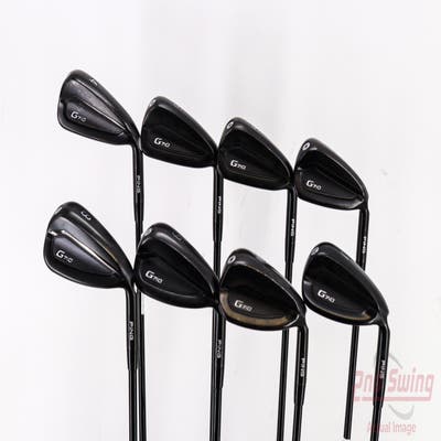 Ping G710 Iron Set 4-PW GW ALTA Distanza Black Graphite Senior Right Handed Black Dot 38.5in