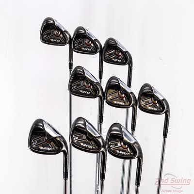 TaylorMade Burner 2.0 Iron Set 4-PW AW SW TM Burner 2.0 85 Steel Stiff Right Handed 39.5in