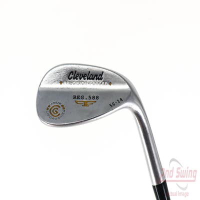 Cleveland 2012 588 Chrome Wedge Sand SW 56° 14 Deg Bounce True Temper Tour Concept Steel Wedge Flex Right Handed 35.25in