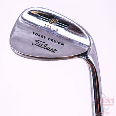 Titleist Vokey Chrome 200 Wedge Gap GW 52° 8 Deg Bounce True Temper Dynamic Gold Steel Wedge Flex Right Handed 35.5in