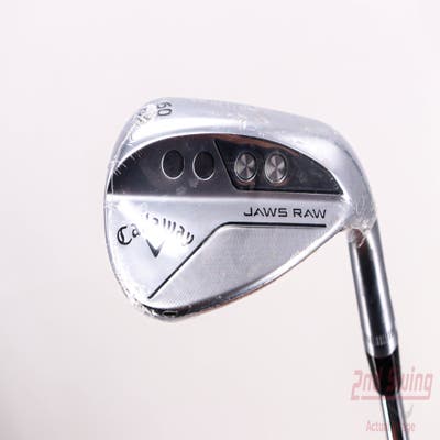 Mint Callaway Jaws Raw Chrome Wedge Lob LW 60° 10 Deg Bounce S Grind Dynamic Gold Spinner TI Steel Wedge Flex Right Handed 34.75in