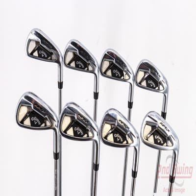 Callaway Apex 21 Iron Set 4-PW AW True Temper Elevate 95 VSS Steel Stiff Right Handed 38.0in