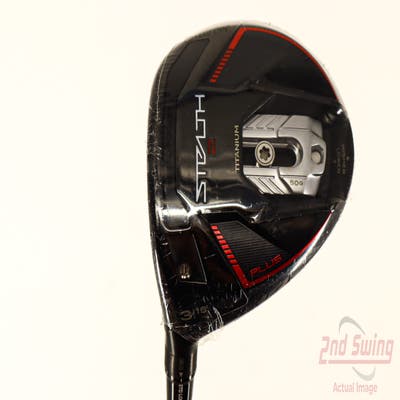 Mint TaylorMade Stealth 2 Plus Fairway Wood 3 Wood 3W 15° Mitsubishi Kai'li Red 65 Graphite Regular Left Handed 43.5in